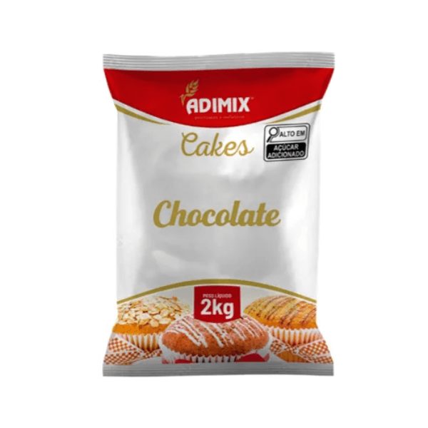 Cake choc 2kg mistura preparada Adimix