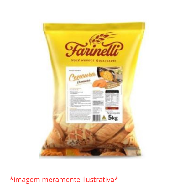 BOLO DE CENOURA CREMOSO 5KG FARINELLI 