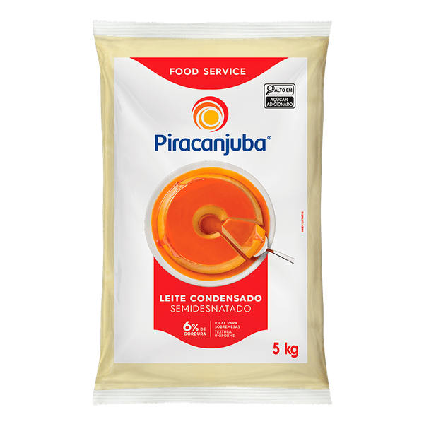 LEITE CONDENSADO BAG 5KG PIRACANJUBA