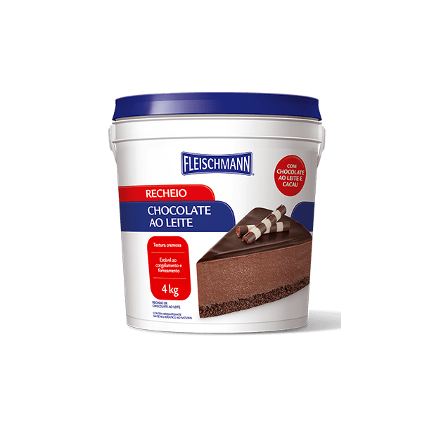 Recheio Sabor Chocolate ao Leite 4 KG