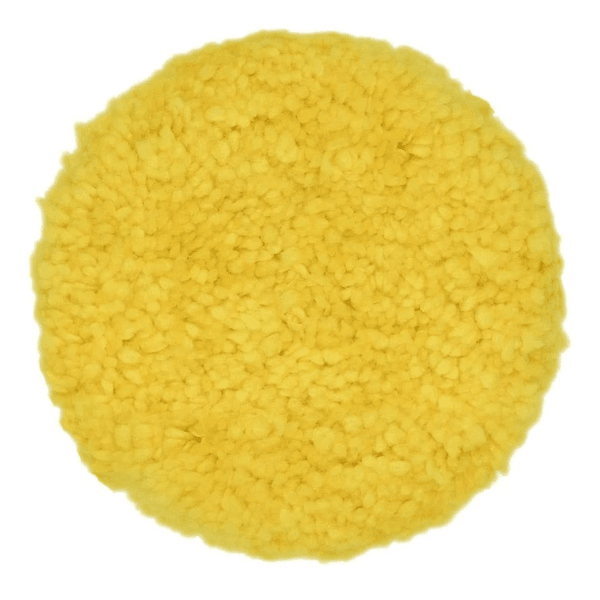 Boina de Lã Super Macia Dupla Face Amarela '8' - 3M