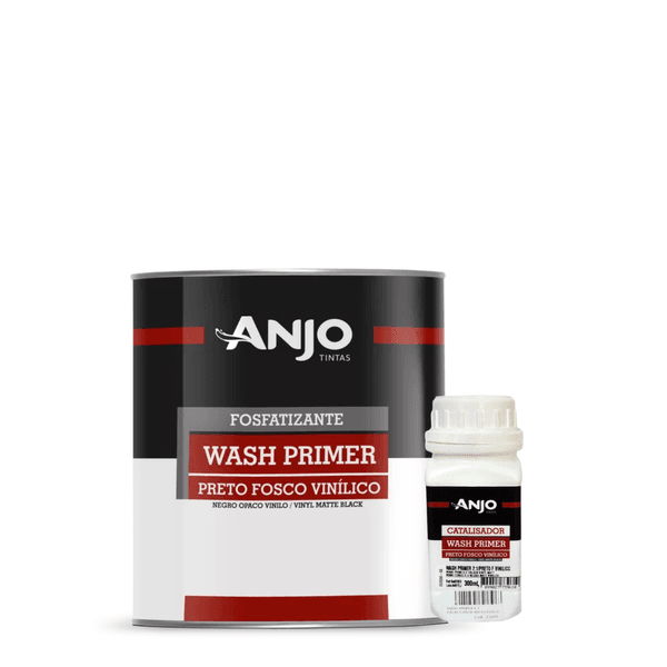 Kit Wash Primer 600ml + Endurecedor 300ml - Anjo