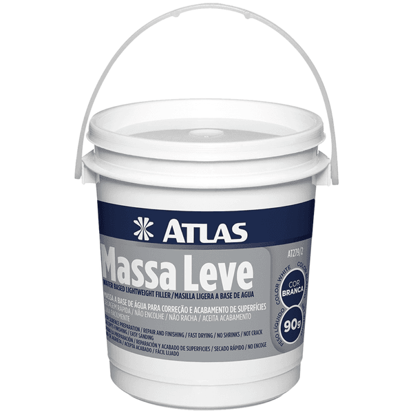 Massa Corrida Atlas Massa Leve 90gr 