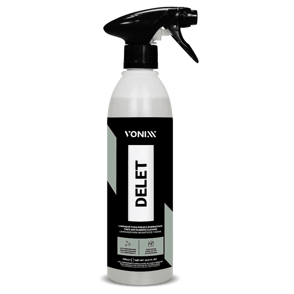 Limpador de Pneus 500ml - Delet - Vonixx