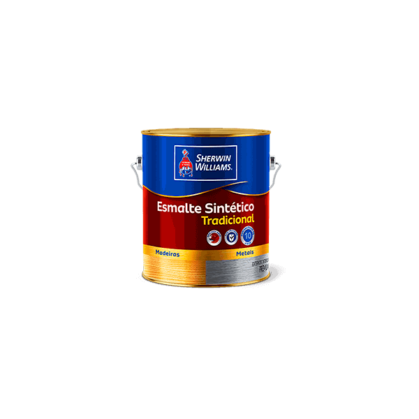 Esmalte Sintético Brilhante Prêmium 900ml - SHERWIN WILLIAMS - METALATEX