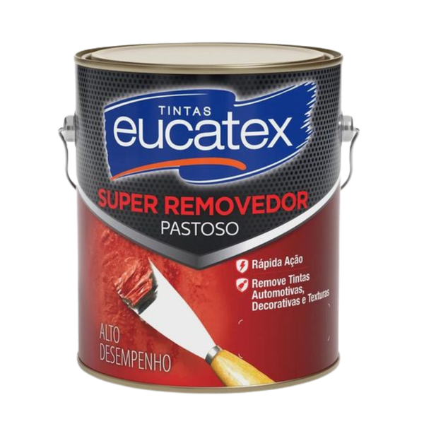 Removedor de Tintas Gel Pastoso 3,6 Litros - EUCATEX