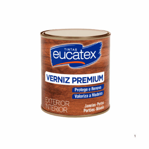 Verniz Brilhante Natural Marítimo 225ml - Eucatex