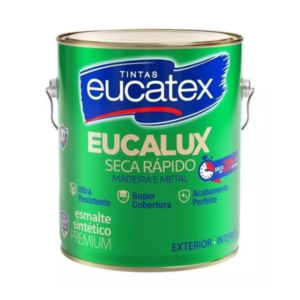 Esmalte Sintético Standard Eucatex Brilhante 3,6L