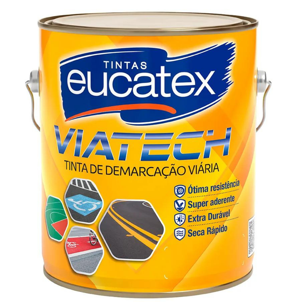 Tinta Viária Demarcação Branca 18 Litros - EUCATEX