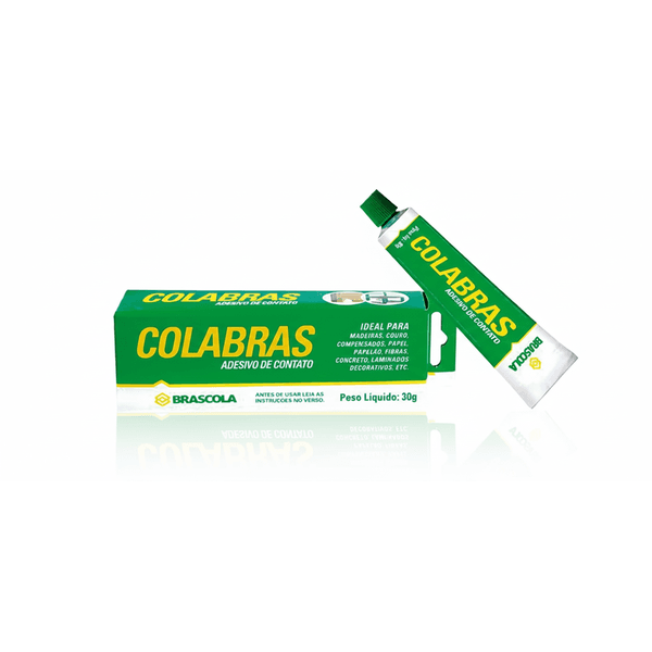 Adesivo Contato 30g Colabras - BRASCOLA