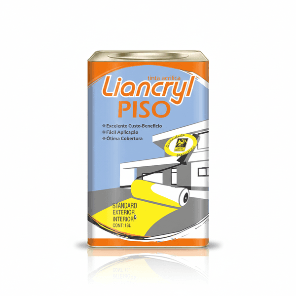 Tinta Piso Fosca Standard 18 Litros Liancryl - BRAZILIAN 