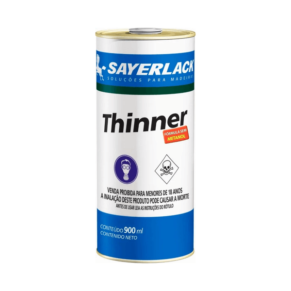 Thinner Sintético 900ml 4407 - SAYERLACK 