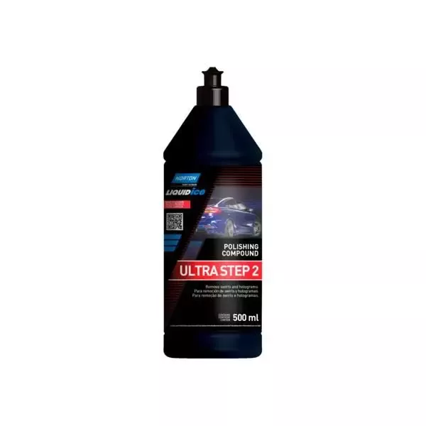 Polidor Liquid Ice Ultra Step 2 500ml - Refino e Lustro - NORTON