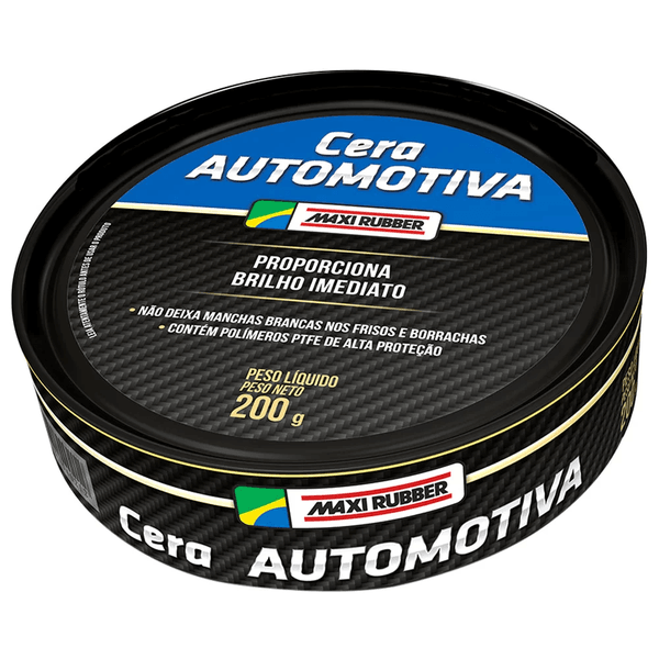 Cera de Polir Profissional 200g - Maxi Rubber