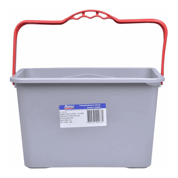Caçamba Plastica para Pintura 10L - ROMA