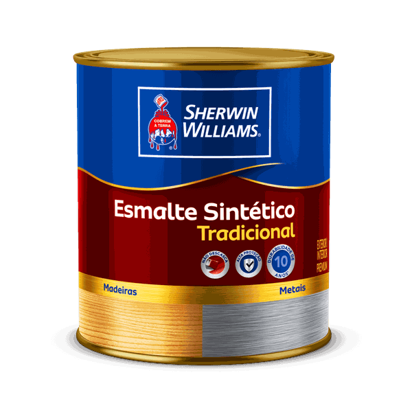 Esmalte Sintético Tradicional Fosco Prêmium 900ml - SHERWIN WILLIAMS