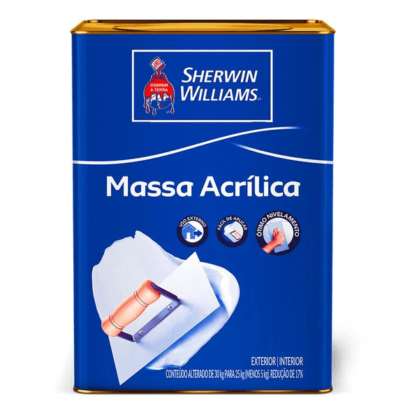 Massa Acrílica 25Kg - Sherwin Williams