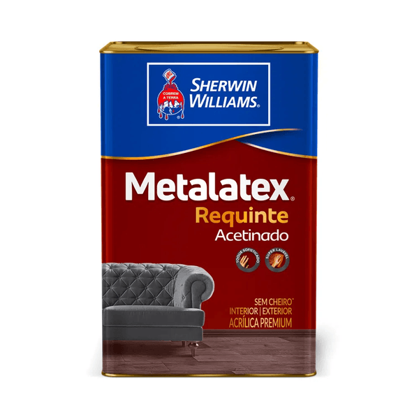 Tinta Acrílica Acetinado Metalatex Requinte 18L - (Escolha Cor)