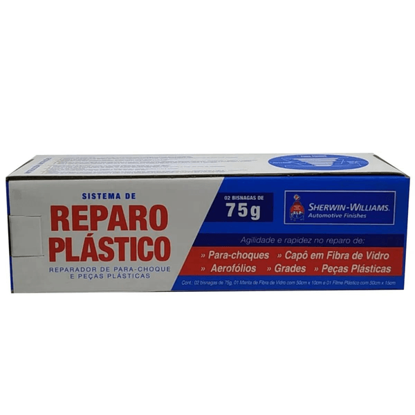 KIT Reparo Para Peças Plásticas 75g 00038 - LAZZURIL