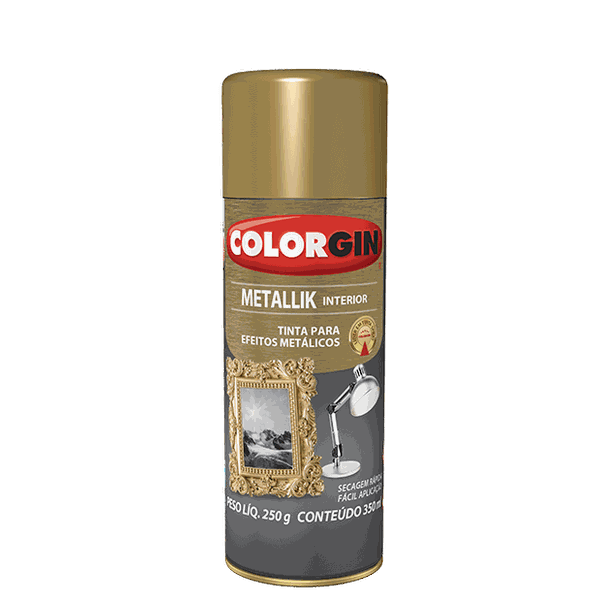 Spray Metallik Interior 350ml - COLORGIN