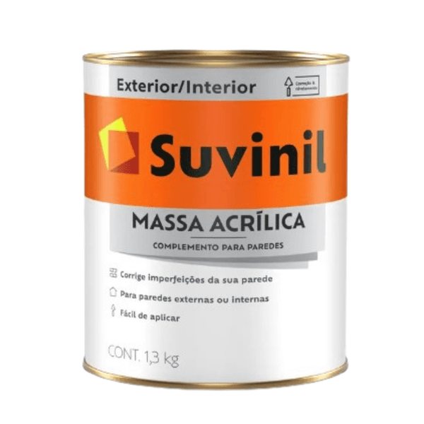 Massa Acrílica 1,3kg - SUVINIL 