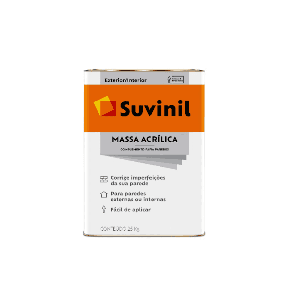 Massa Acrílica 25Kg - Suvinil