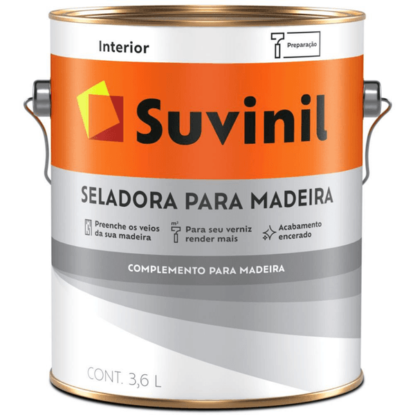 Seladora para Madeira 3,6 Litros - Premium Suvinil