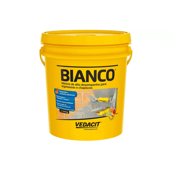 Adesivo Liquido p/Argamassa Bianco - 3,6kg - Otto Baumgart