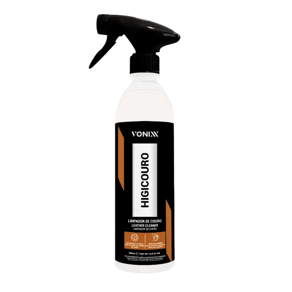 Limpador de Bancos de Couro 500ml - HIGICOURO - VONIXX