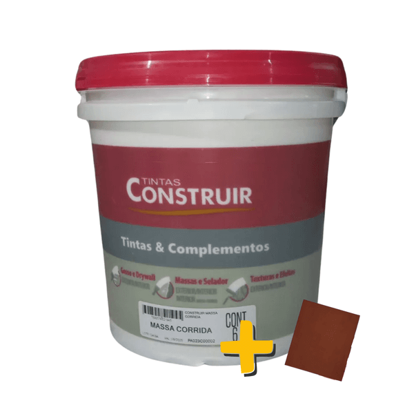 Massa Corrida 6kg - TINTAS CONSTRUIR