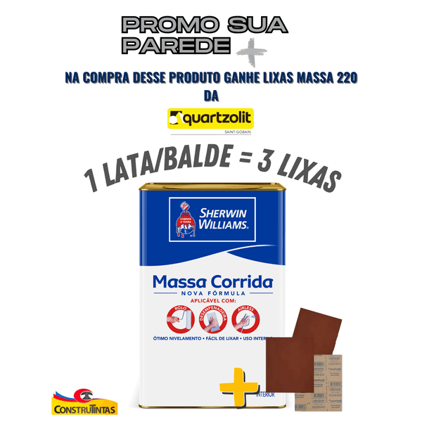 Massa Corrida 25kg - SHERWIN WILLIAMS