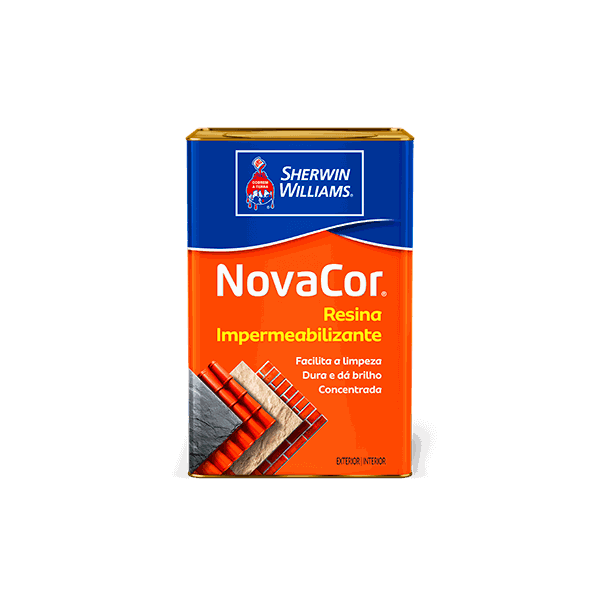 Resina Acrílica Impermeabilizante Brilhante Incolor 18 Litros - NOVACOR - SHERWIN WILLIAMS