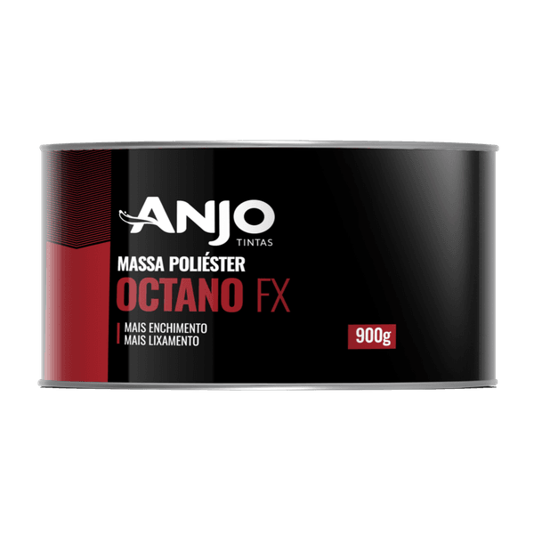 Massa Poliester 900g Octano FX + Catalizador 14g - ANJO