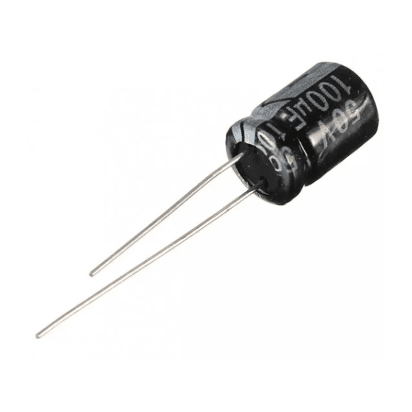 Capacitor Eletrolítico 100uF / 50V