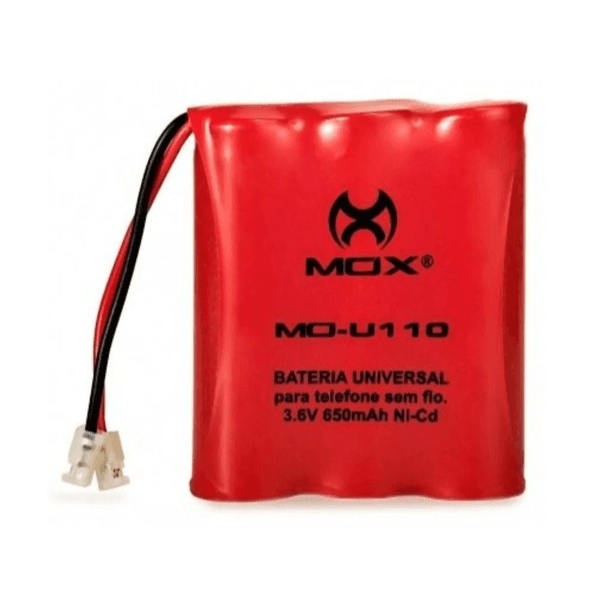 Bateria MO-U110 para Telefone Sem Fio Ni-CD 3,6V 650mah