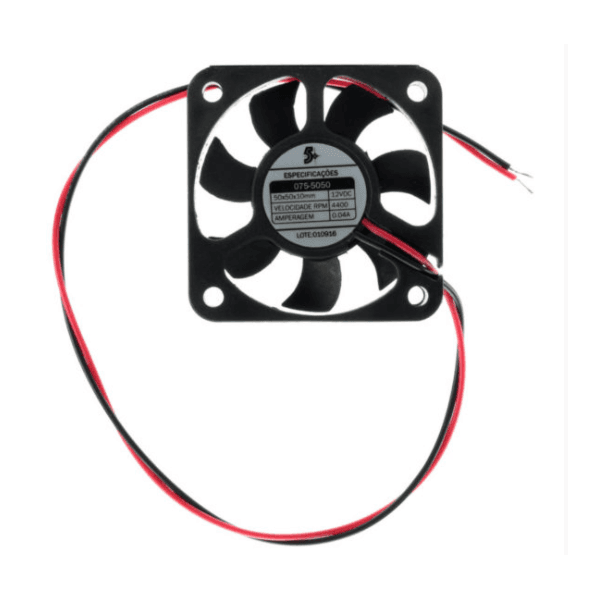 Ventoinha Cooler 50 X 50 X 10MM – 12V