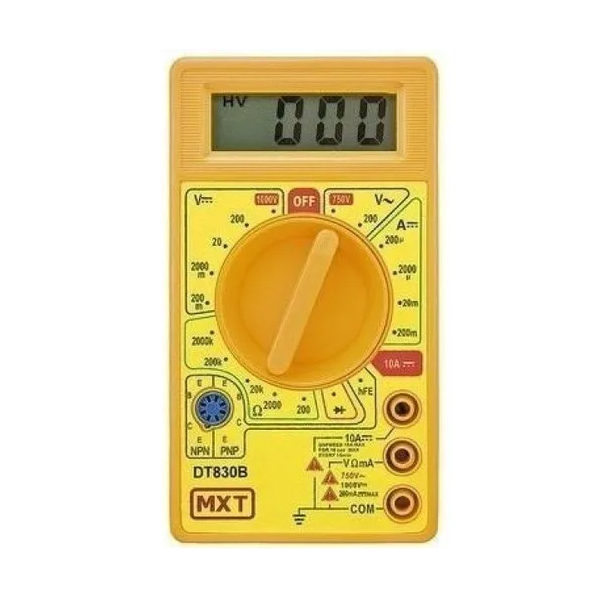 Multímetro Digital DT-830B MXT