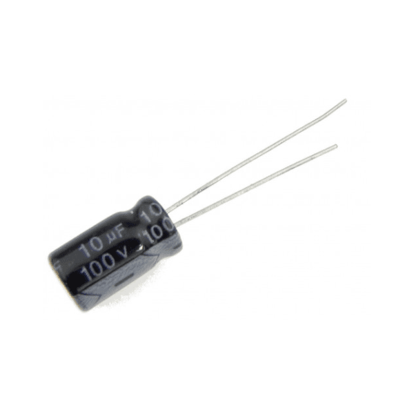 Capacitor Eletrolítico 10uF / 100V