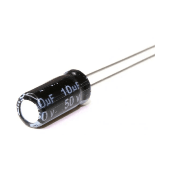 Capacitor Eletrolítico 10uF / 50V