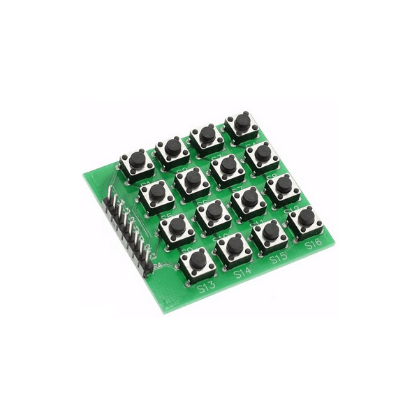 Módulo Teclado Matriz 4x4 MCU 16 Teclas