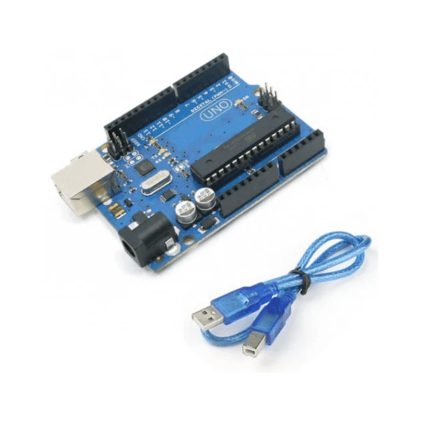 Arduino UNO R3 + Cabo USB 2.0 ATMEGA328P