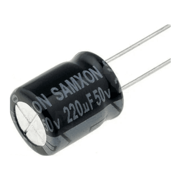 Capacitor Eletrolítico 220uF / 50V