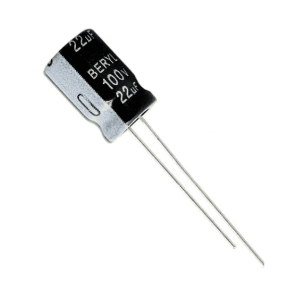 Capacitor Eletrolítico 22uF / 100V