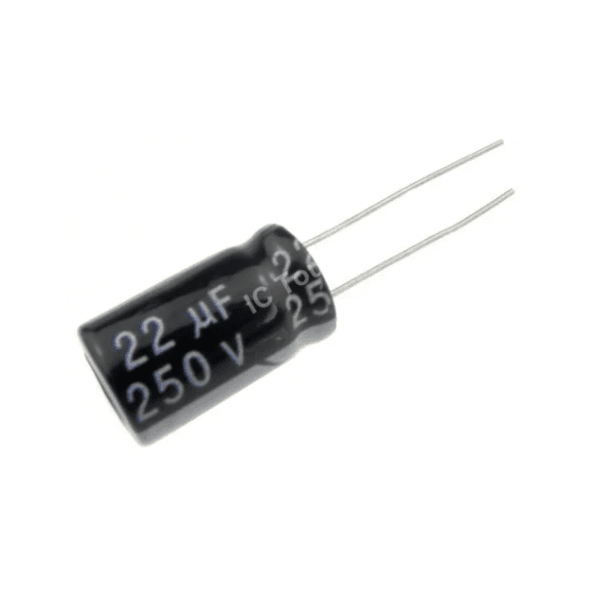 Capacitor Eletrolítico 22uF / 250V