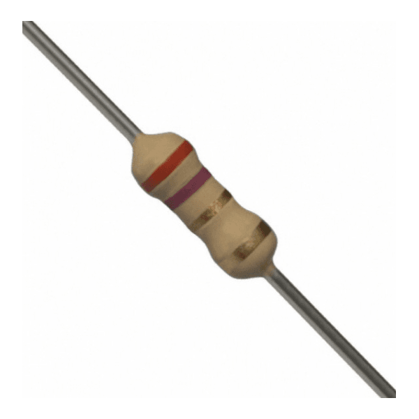 Resistor 2R7 5% - 1/4W