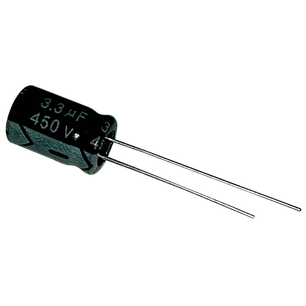 Capacitor Eletrolítico 3,3uF / 450V