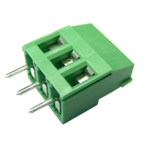 Borne KRE 3 Vias Verde - KF128-3T - 5,08mm