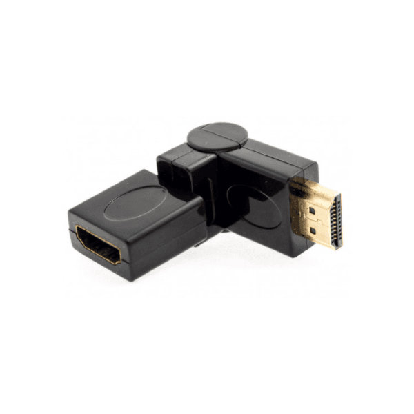 Adaptador HDMI Macho para HDMI Fêmea Articulável