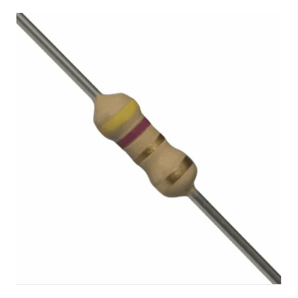 Resistor 4R7 5% - 1/4W