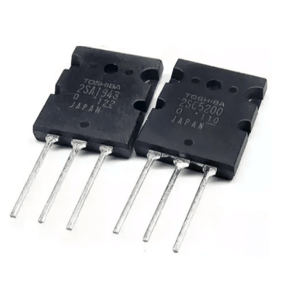 Transistor 2SC5200 NPN + 2SA1943 PNP o PAR